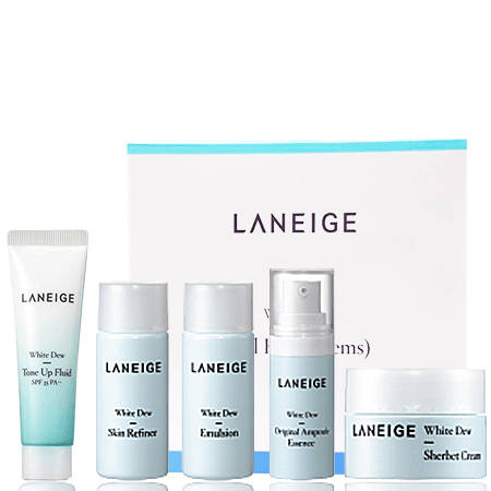 Laneige,Laneige White Dew Trial Kit 5 Items,Laneige White Dew Trial Kit 5 Items ราคา,Laneige White Dew Trial Kit 5 Items รีวิว,Laneige White Dew Trial Kit 5 Items pantip,Laneige White Dew Trial Kit 5 Items jeban