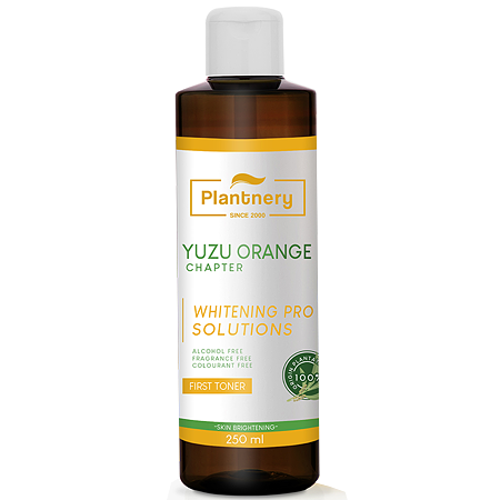 Plantnery Yuzu Orange First Toner 250ml โทนเนอร์ วิตามินซี เข้มข้น จากส้มยูซุ ที่ช่วยลดเลือนผิวหมองคล้ำ ทำให้ผิวดูกระจ่างใสภายใน 7 วัน