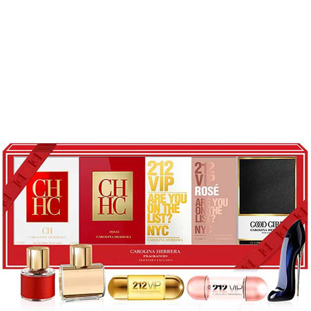 Carolina Herrera, Carolina Herrera Collection 5 Piece Gift Set, Carolina herrera Eau de Toilette, Carolina herrera Eau de Parfum, Carolina herrera 212 VIP Eau de Parfum, Carolina herrera 212 VP Rose Eau de Parfum, Carolina herrera Good Girl, Carolina herrera EDP, น้ำหอม, น้ำหอมส้นสูง, น้ำหอม Good Girl