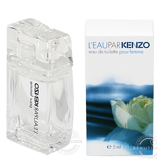 KENZO L'eau Par Kenzo Pour Femme 5 ml กลิ่นหอมสดชื่น แนวสดใส ผสมผสานด้วยกลิ่นของผลไม้และดอกไม้